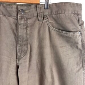 Columbia Omni-Shield Pants Mens 41x26* Brown Cotton Canvas Straight Leg